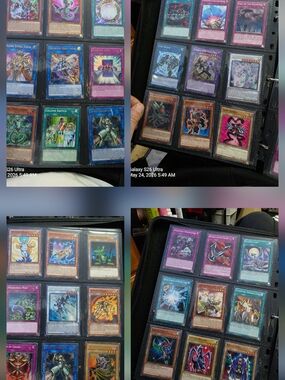 Yu-Gi-Oh! Trading Card Binder with Assorted Card Colors - Black Binder